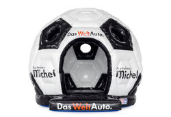 VW Das Welt Auto - Hüpfburg Fußball rund 